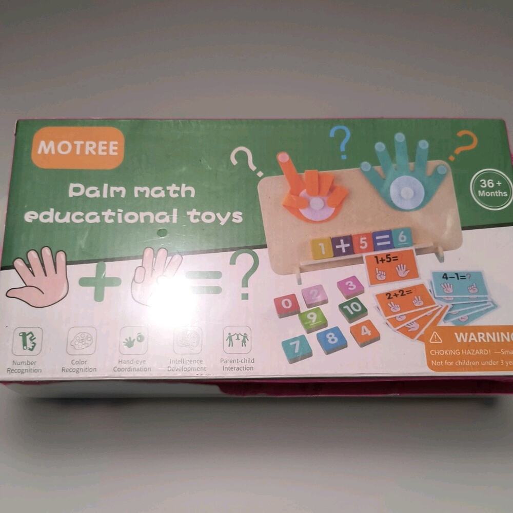 Preschool Learning Toys Toddlers 36+ Months Educational Math manipulative Number